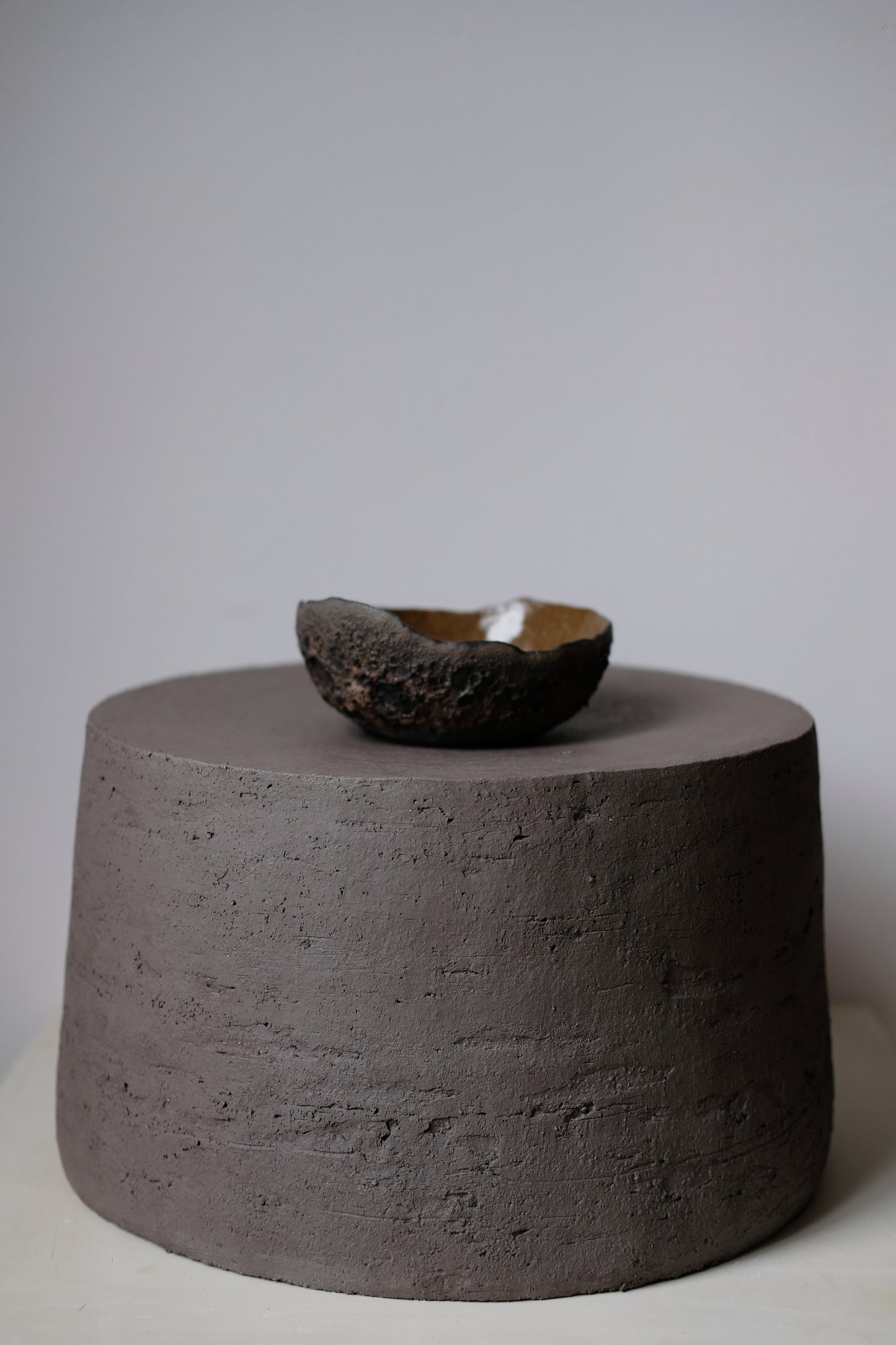Full Ceramic Side Table ::: Earth