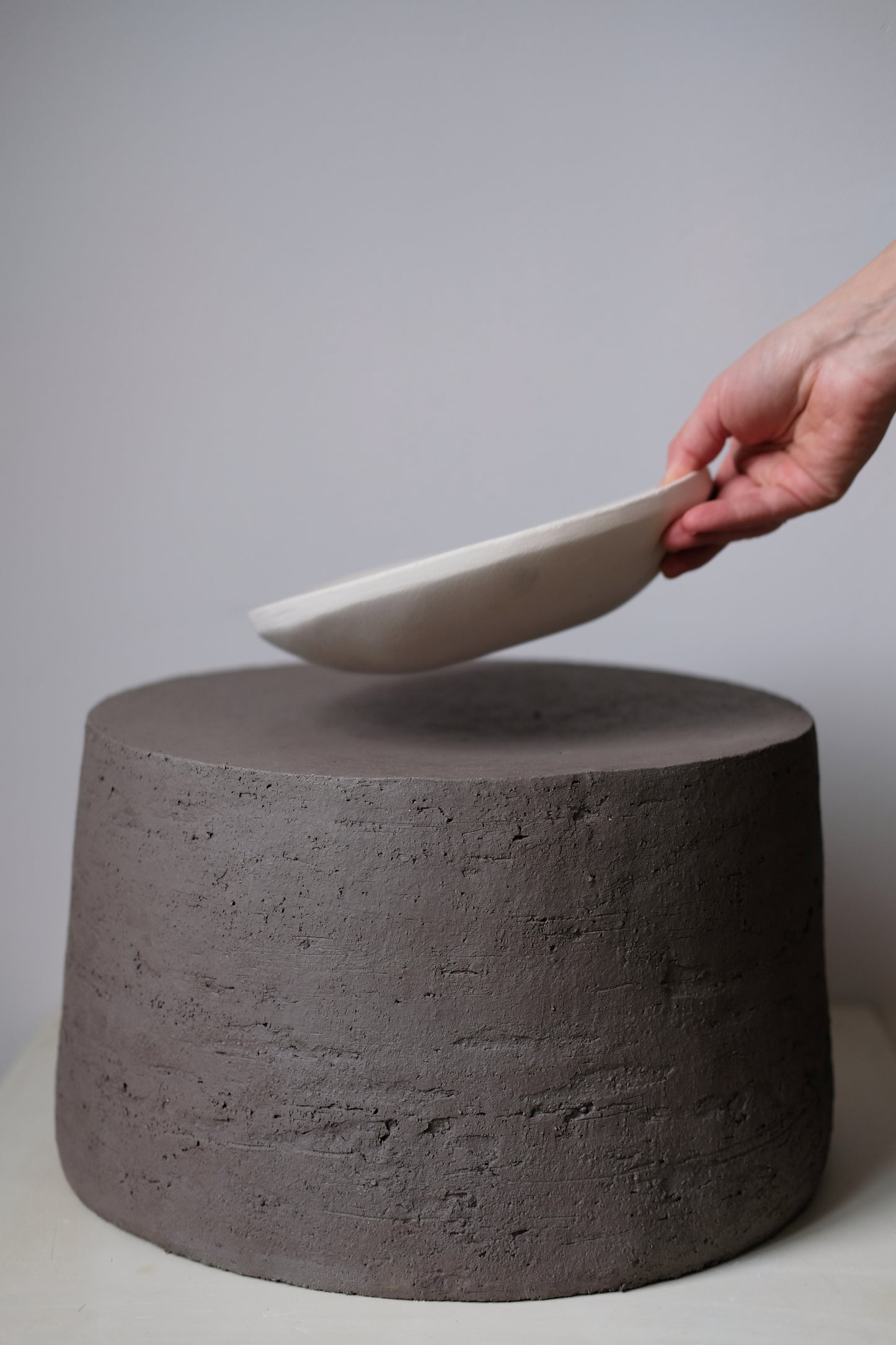 Full Ceramic Side Table ::: Earth
