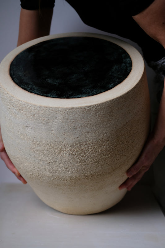 Full Ceramic Side Table ::: Circle